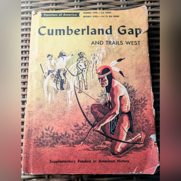 1961 Cumberland Gap And Trails West By Edith McCall HardCover. Children's Press - Picture 1 of 8